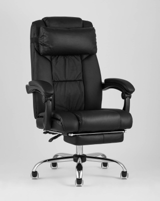 Кресло руководителя TopChairs Royal черное фото Кресло руководителя TopChairs Royal черное. Фото №3