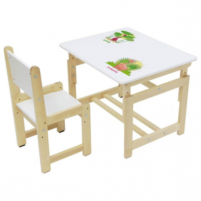 Набор учебный Polini kids Eco 400 SM, белый. Фото №3