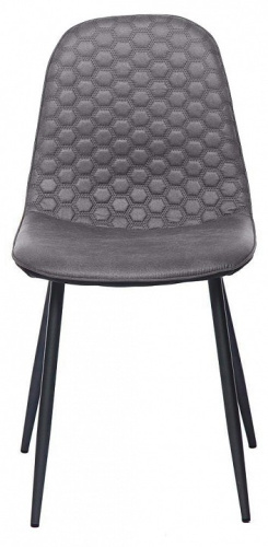 Стул  STORM (mod. 807) металл/вельвет, 46 х 53 х 87 х 49 см, серый/антрацит, G062-40 (поставляется по 4 шт). Фото №2