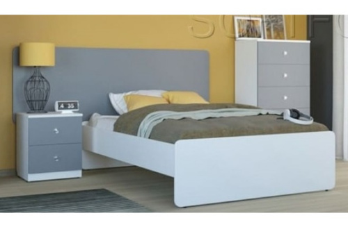 Кровать на каркасе Силуэт (1200 х 2000). Фото №1