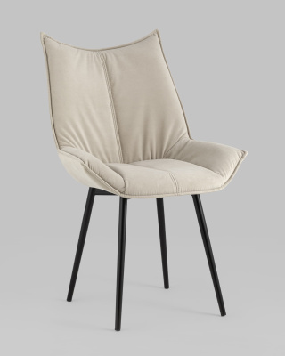 Стул Осло велюр бежевый. Фото №3