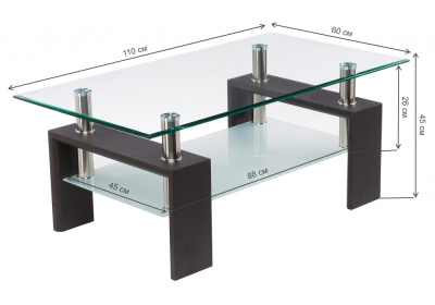 Журнальный стол CT1-052 wenge. Фото