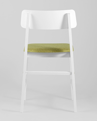 Стул ODEN WHITE оливковый 2 шт.. Фото №6