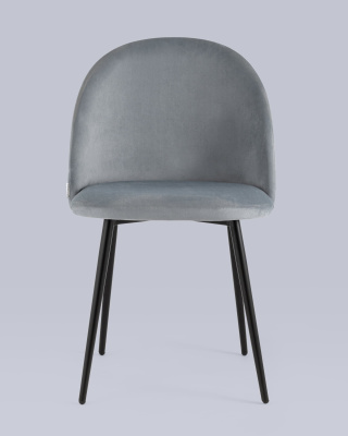 Стул Фолио велюр серый. Фото №5