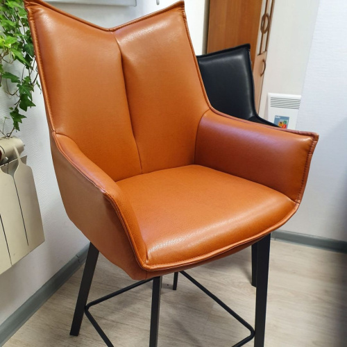 Полубарный стул SOHO коричневый. Фото №15