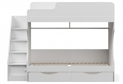 Кровать двухъярусная Р443, белый. Фото