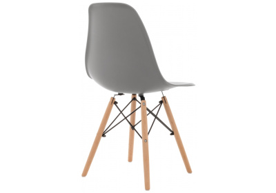 Стул деревянный Eames PC-015 серый. Фото
