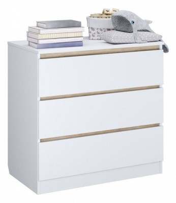 Комод Polini kids Simple 1980, белый. Фото