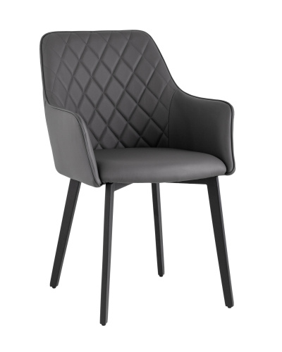 Стул Прайм экокожа серая. Фото №1