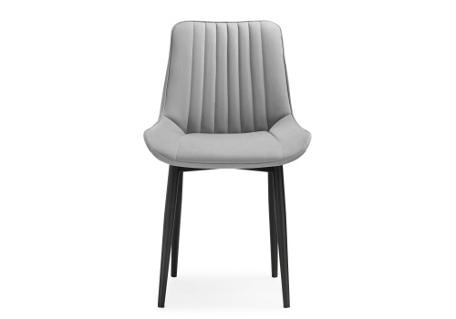 Стул Седа светло-серый / черный. Фото №2