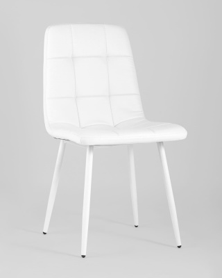 Стул Вольт экокожа белый. Фото №3