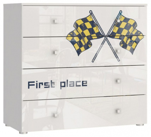 Комод Квадро STL.322.06 W,белый. Фото №1