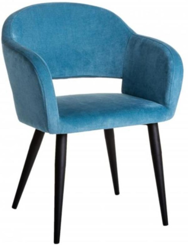 Кресло Oscar Блю/Чёрный. Фото №1