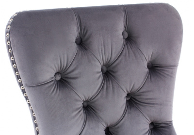 Стул деревянный Lester серый. Фото