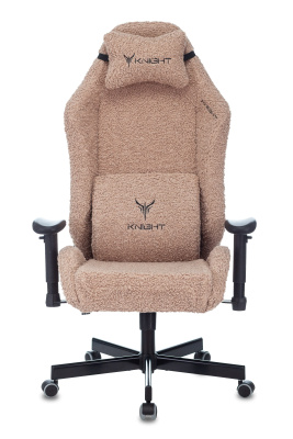 Кресло игровое Knight T1 коралловый экомех с подголов. крестовина металл. Фото
