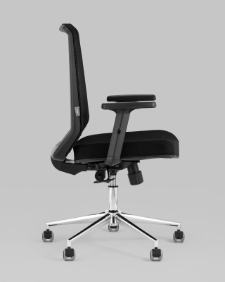 Кресло офисное TopChairs Names черный фото Кресло офисное TopChairs Names черный. Фото №4