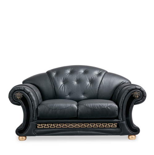 Диван Versace 2-х местный лавсит черный. Фото №1