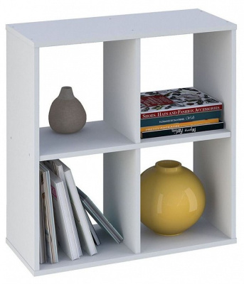 Стеллаж Polini Home Smart, белый. Фото