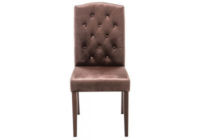 Стул деревянный Menson dark walnut / fabric brown фото Стул деревянный Menson dark walnut / fabric brown. Фото