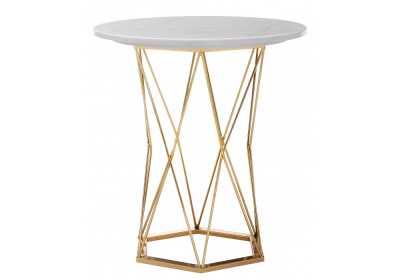 Стол Melan white / gold фото Стол Melan white / gold. Фото №2