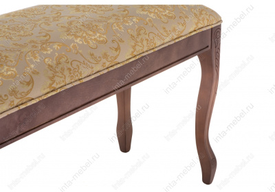 Банкетка Валентино орех / бежевый. Фото №4