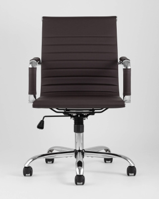 Кресло офисное TopChairs City S коричневое фото Кресло офисное TopChairs City S коричневое. Фото №5
