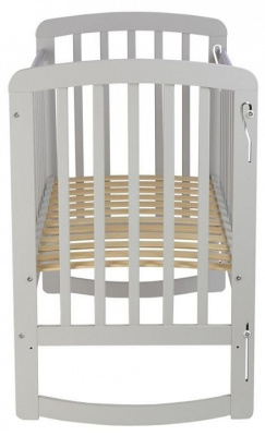 Кроватка Polini Kids Simple 304, серый фото Кроватка Polini Kids Simple 304, серый. Фото №4
