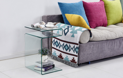 Стол журнальный F-C601 прозрачный. Фото №6