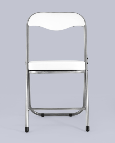 Стул складной ДЖОН металлик, белый. Фото №5