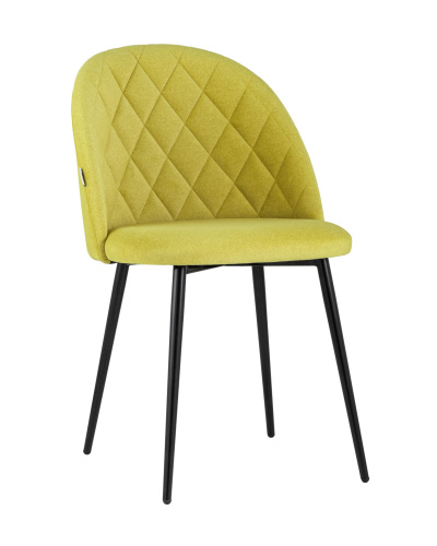 Стул Марсель микровелюр желтый. Фото №2