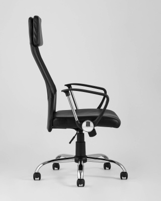 Кресло офисное TopChairs Bonus черное фото Кресло офисное TopChairs Bonus черное. Фото №4