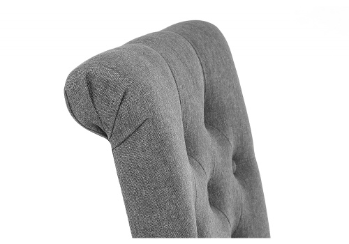 Стул деревянный Amelia dark walnut / fabric grey. Фото №7