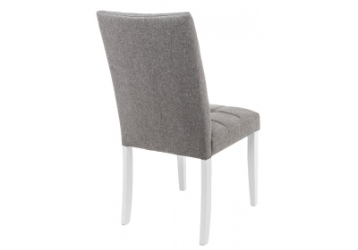 Стул деревянный Madina white / fabric pebble фото Стул деревянный Madina white / fabric pebble. Фото