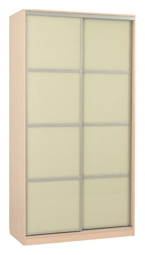 Рио 2-600* (полки справа) дуб млечный/крем. Фото №1