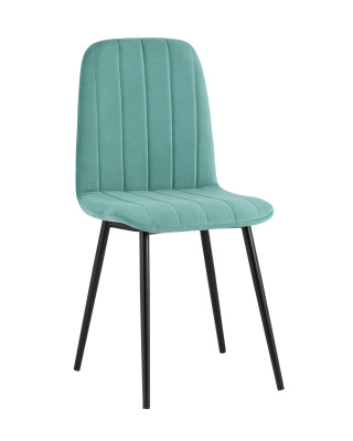 Стул Easy велюр мятный. Фото