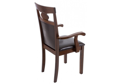 Стул деревянный Кресло Luiza dirty oak / dark brown фото Стул деревянный Кресло Luiza dirty oak / dark brown. Фото