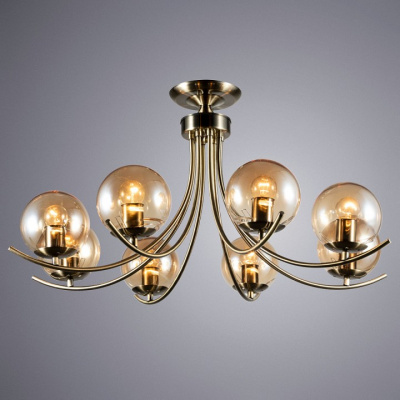 Люстра на штанге Arte Lamp Scarlett A2715PL-8AB. Фото