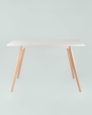 Стол обеденный FRANK 120*80 Белый. Фото №4