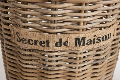 Корзина Secret De Maison Yanbe (набор из 2 штук) натуральный ротанг, 31*31*44 / 39*39*54 , Натуральный Кубу / Natural Kubu фото Корзина Secret De Maison Yanbe (набор из 2 штук) натуральный ротанг, 31*31*44 / 39*39*54 , Натуральный Кубу / Natural Kubu. Фото №2