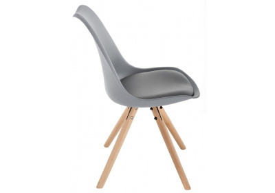 Стул деревянный Bonito серый. Фото №2