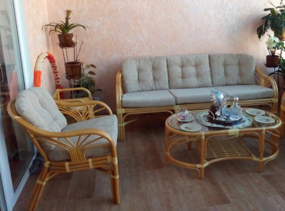 Диван из ротанга 01/14. Фото №4