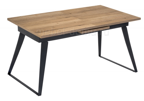 Стол Кхал галифакс графит / натуральный. Фото №1