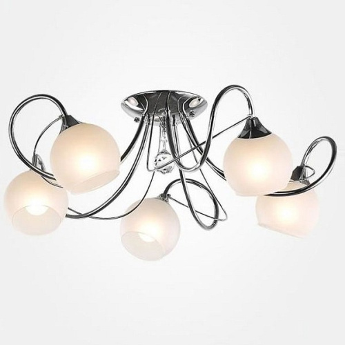 Потолочная люстра Eurosvet Costa 30102/5 хром. Фото №1